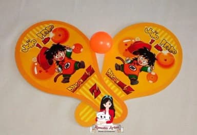 Raquetes de Ping Pong Tema Dragon Ball Baby