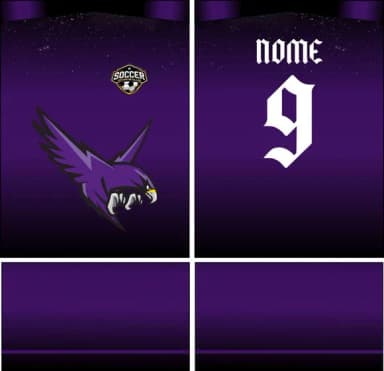 Arte Vetor Camisa Interclasse Aguia Galaxy Mod-132
