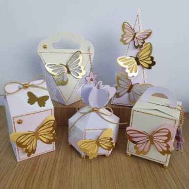Kit 30 Lembrancinhas Borboleta Candy