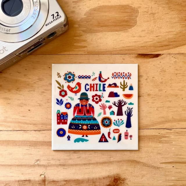 Imã Decorativo Lembrança - Chile