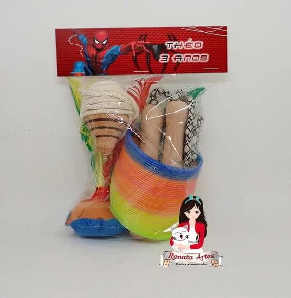 Kit Boa Infância Completo Tema Homem Aranha