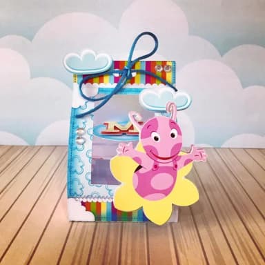 Caixa Porta Acrilico 5 x 5 Backyardigans