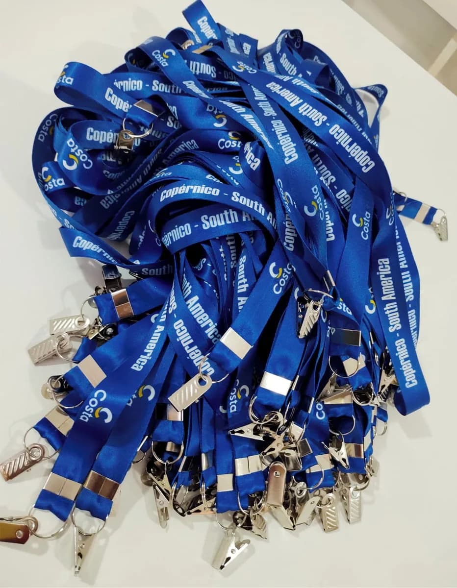 Cordão para Crachá Personalizado 20mm - Festas ou Eventos