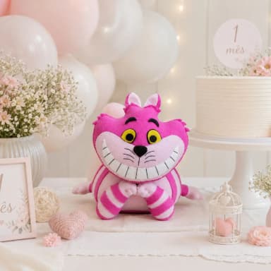 Boneco Gato De Cheshire Da Alice No País Maravilhas