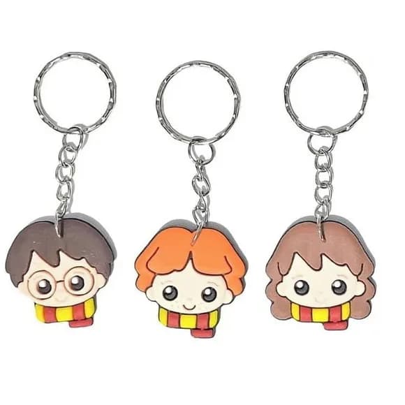 Chaveiro Harry Potter Emborrachando Pacote com 50 Unidades
