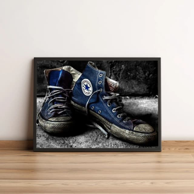 Quadro com Tênis Vintage Urbanos 175