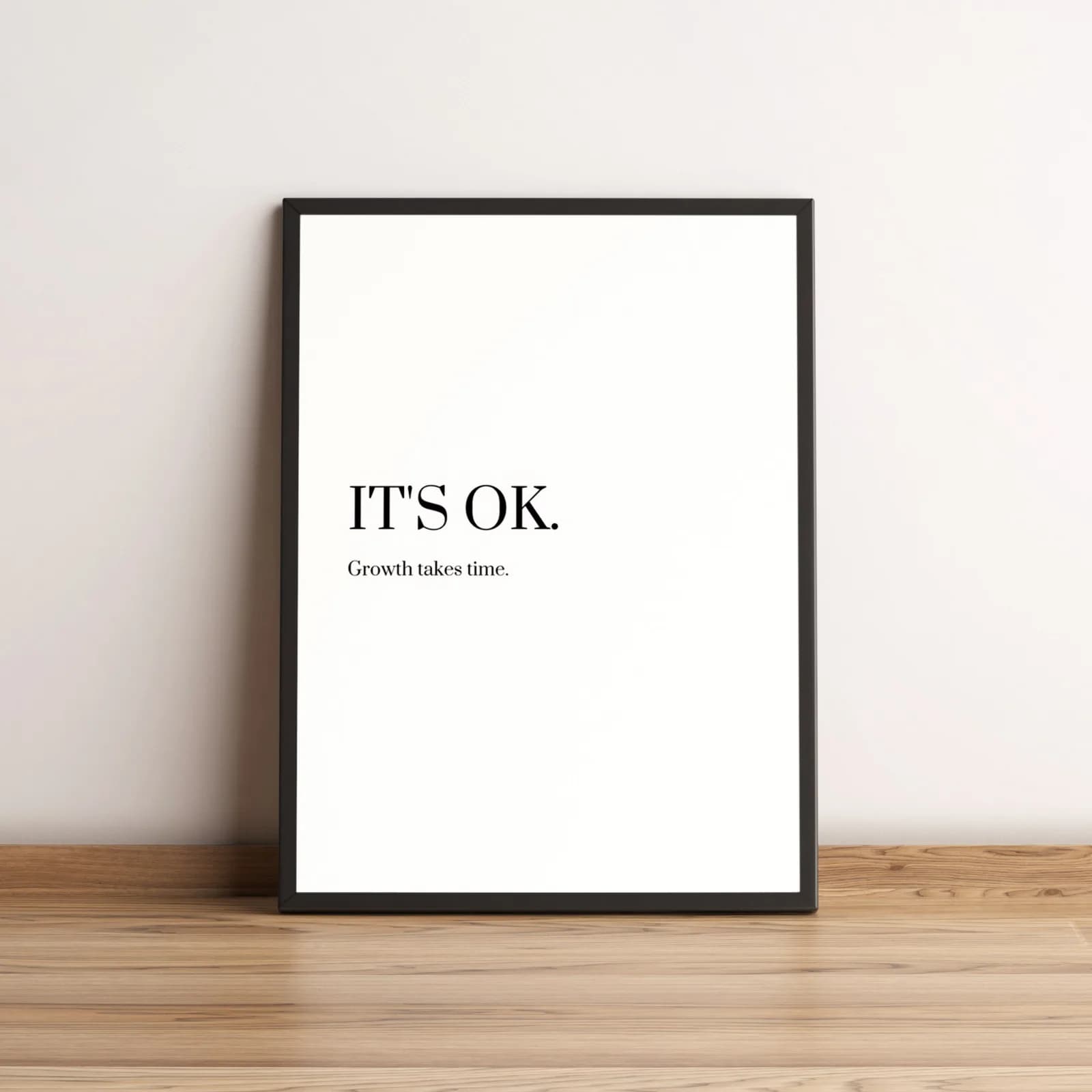Quadro It's OK Growth Takes Time 2666