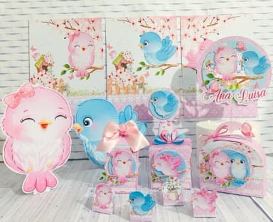 Kit 30 Lembrancinhas Jardim Encantado
