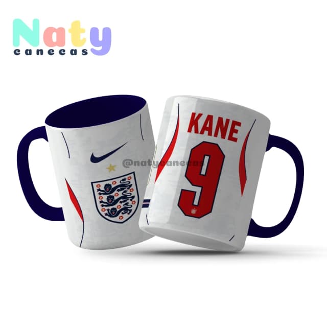 Caneca Personalizada Futebol Inglaterra