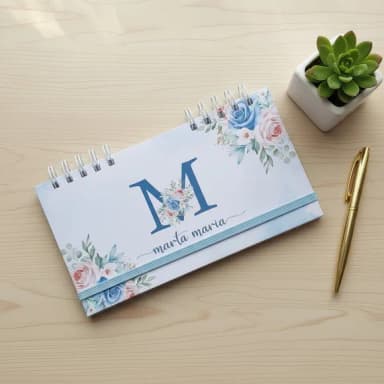 Planner de Mesa Permanente - Escolha Capa