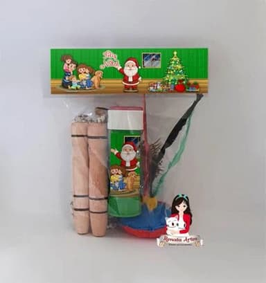 Kit Lembrancinha com Bolha de Sabão de Natal 2025