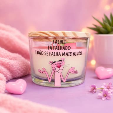 Vela Aromática no Copo Personalizadas