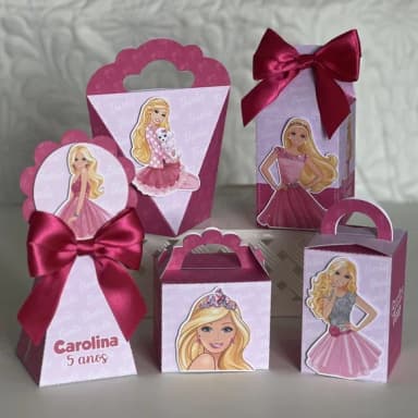 Kit 60 Lembrancinhas - Barbie