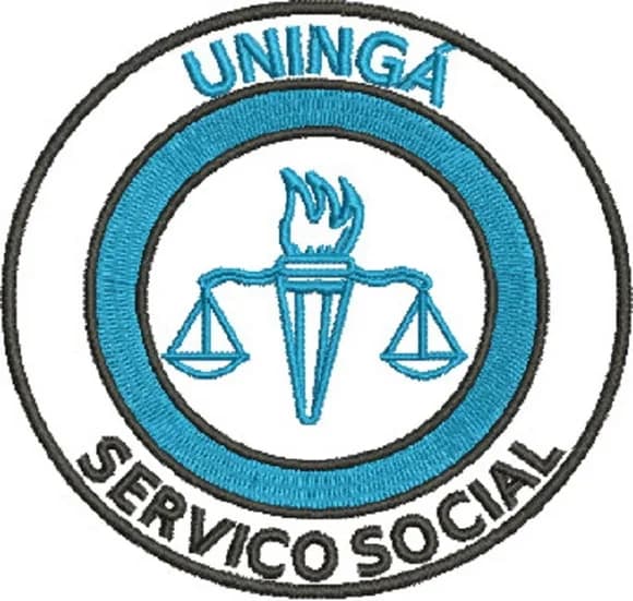 Matriz de Bordado Uningá Serviço Social