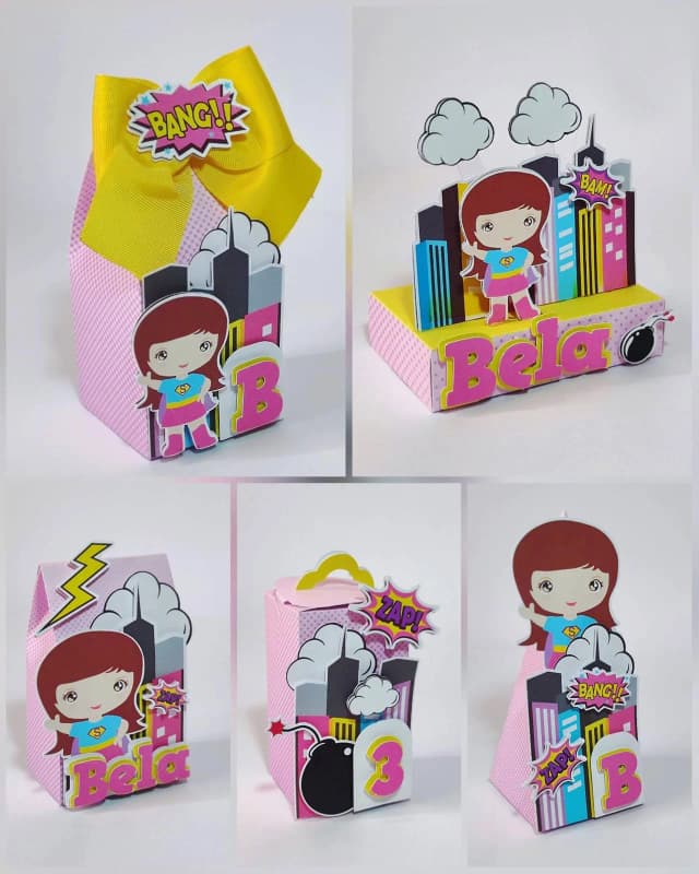 ARQUIVO DE CORTE SUPER GIRLS 100