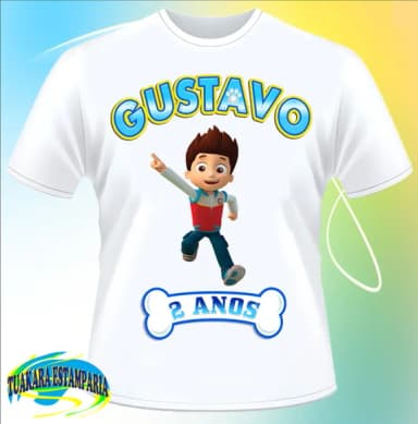 Camiseta Patrulha Canina 03