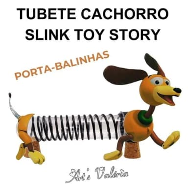 Tubete Cachorro Slinky Toy Story