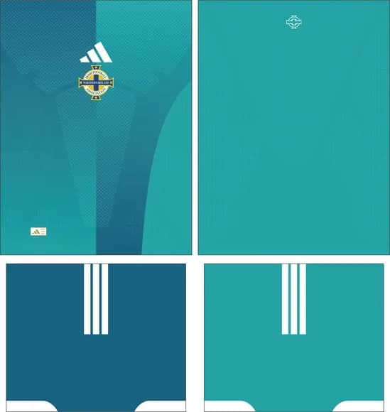 Arte Vetor Camisa Irlanda Norte Local 2026