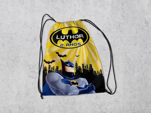 Mochilinha Personalizadado Batman