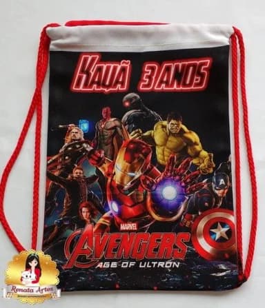 Mochila de Tecido Avengers