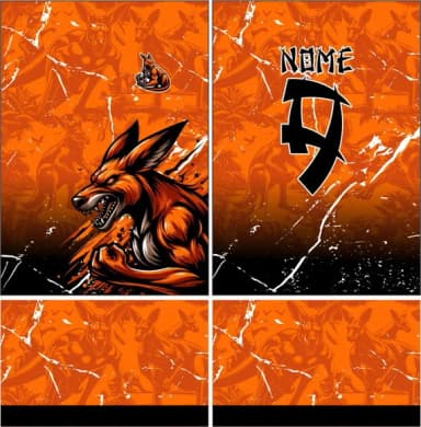 Arte Vetor Camisa Interclasse Kangaroo 320