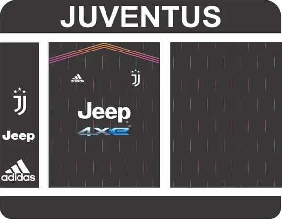 Vetor da Camisa-reserva-da-Juventus-2021-2022