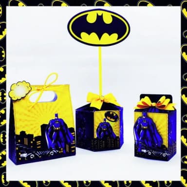 Kit 30 Lembrancinhas Batman