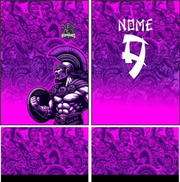 Arte Vetor Camisa Interclasse Espartano 297