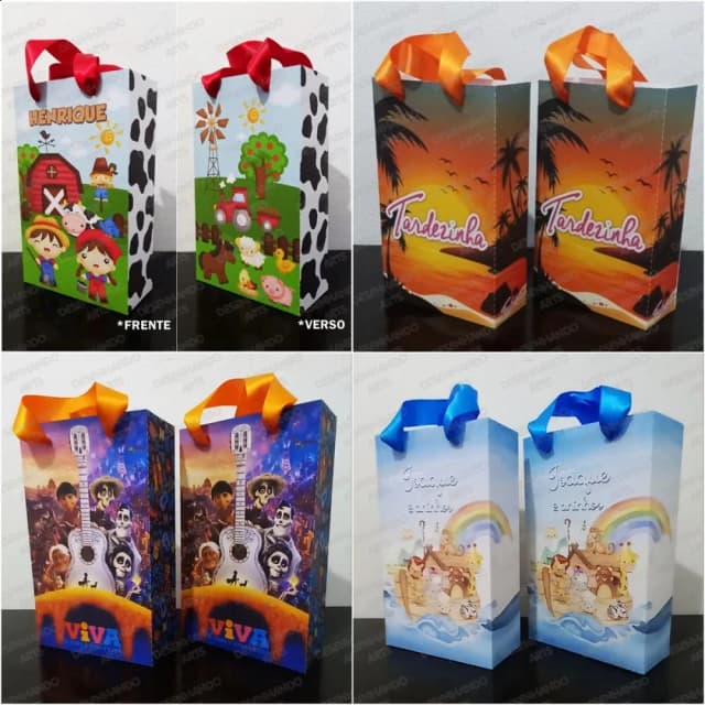 ARQUIVO DE CORTE SACOLINHAS KIT 04