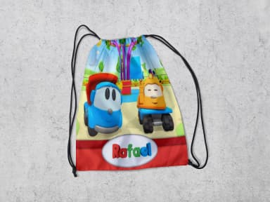 Mochilinha Personalizadada Léo o Caminhão