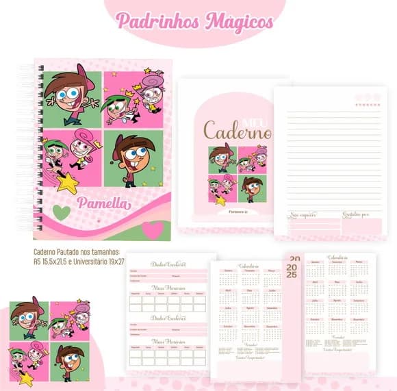 Caderno ou Agenda Personalizada