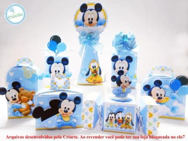 Arquivo de Corte Baby Mickey 30