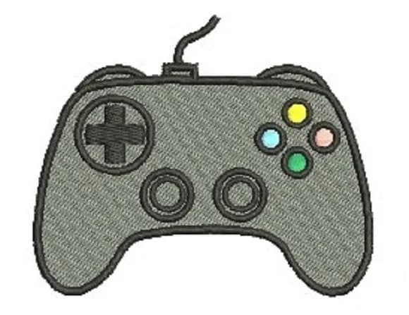 Matriz de Bordado Controle de Video Game