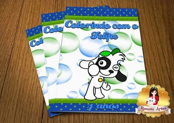 Revista de Colorir com Giz Doki