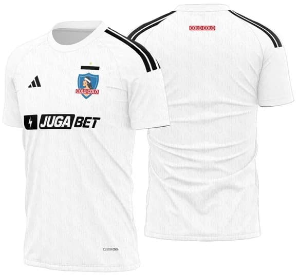 Arte Vetor Camisa Colo Colo Local 2026