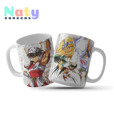 Caneca Personalizada  Cavaleiros do Zodíaco