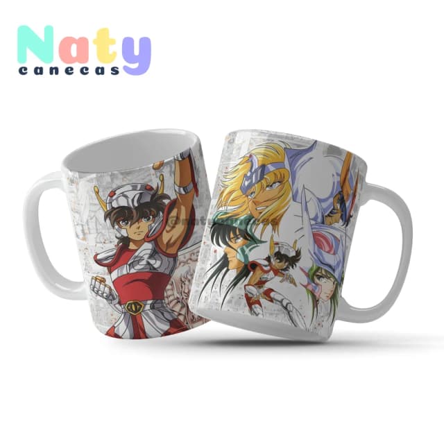 Caneca Personalizada  Cavaleiros do Zodíaco