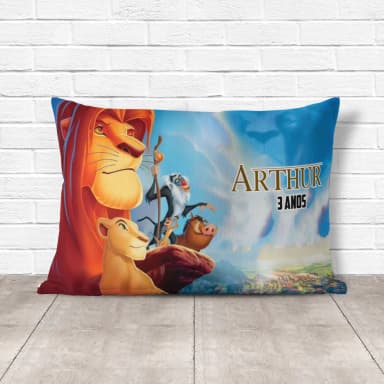 Almofada Personalizada lembrancinhas do Rei Leão