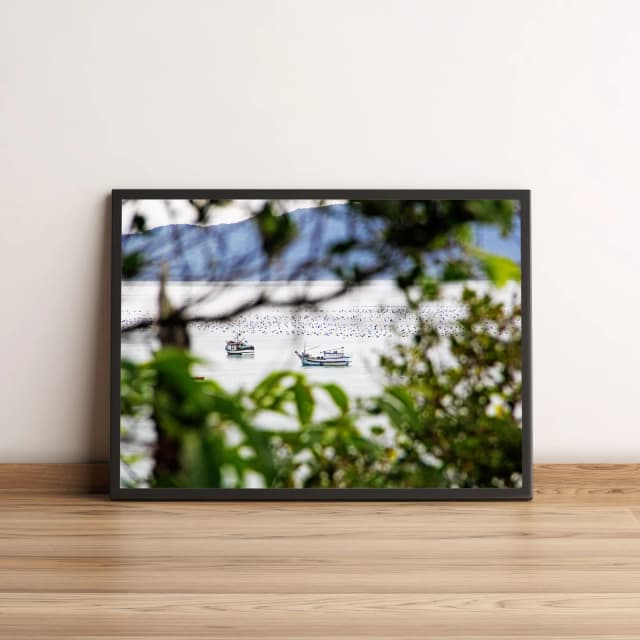 Quadro Barcos de Pecador no Mar 337