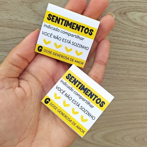 Chiclete Flics Setembro Amarelo