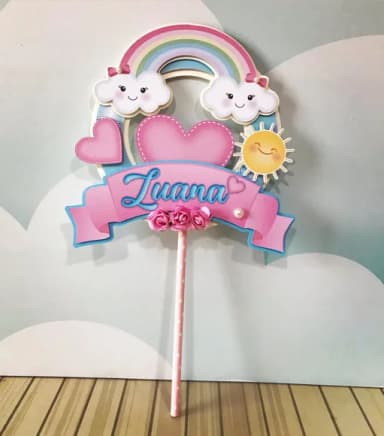 Topo de Bolo Personalizado