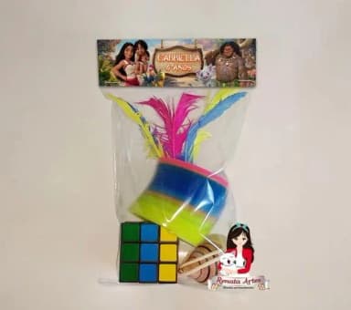 Kit Brinquedos Retrô Personalizado Tema Moana 2
