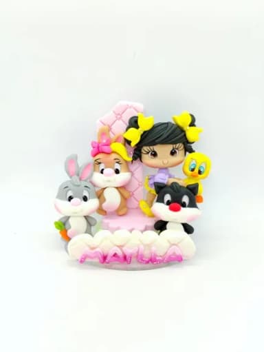 Vela Looney Tunes Menina ( a Turma)