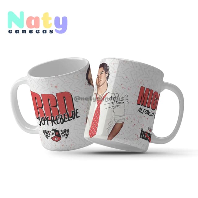 Caneca Personalizada  RBD Personagens