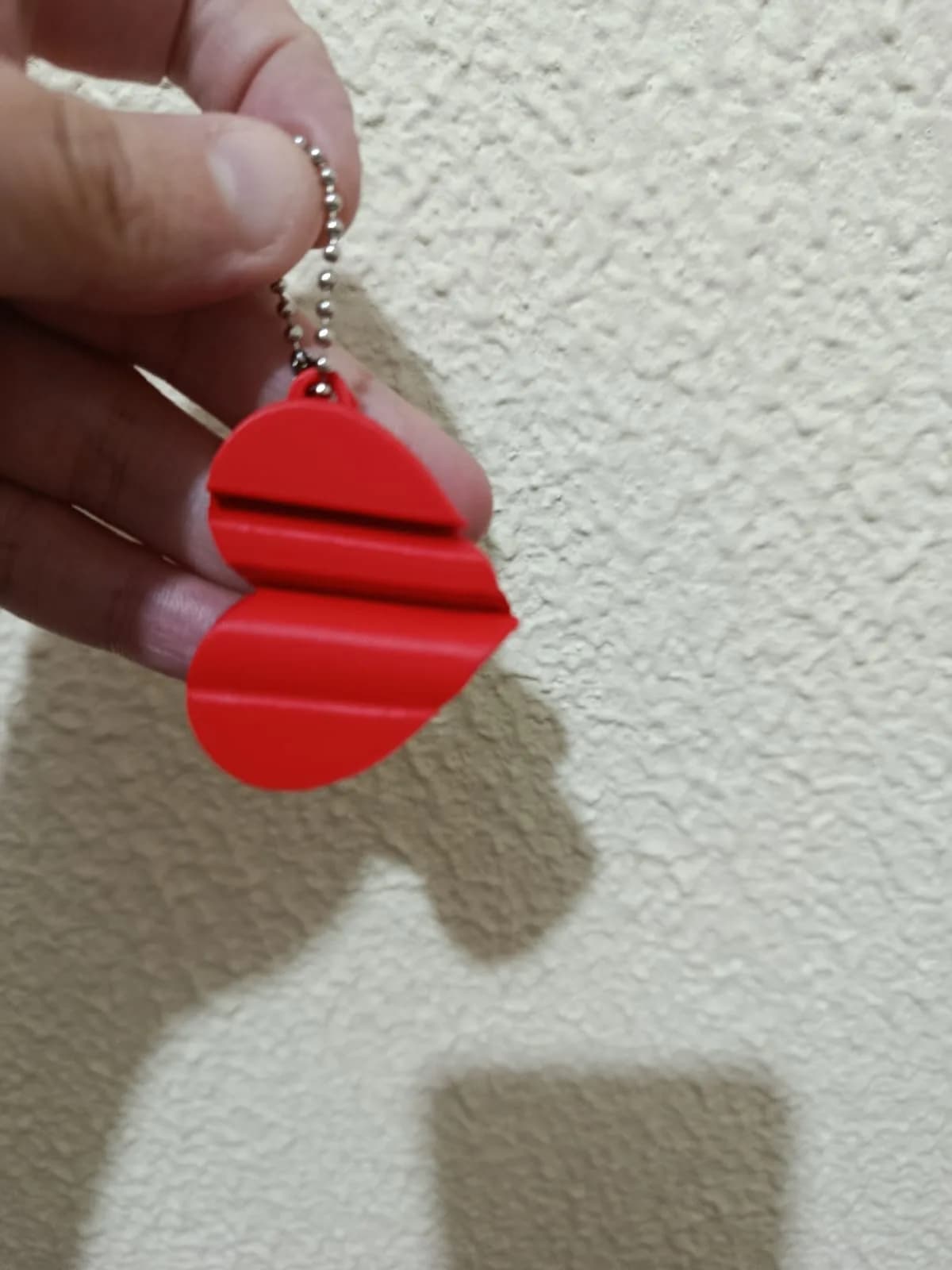 Chaveiro Love em Formato de Coração