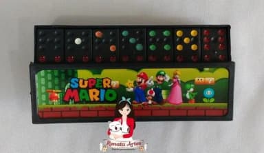Dominó Personalizado Super Mario Bross