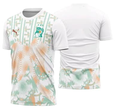 Arte Vetor Camisa Costa Marfim Visita 2026