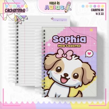 Caderno ou Agenda Personalizada