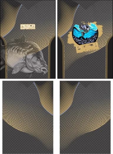 Arte Estampa Camisa Pesca-mod-0227