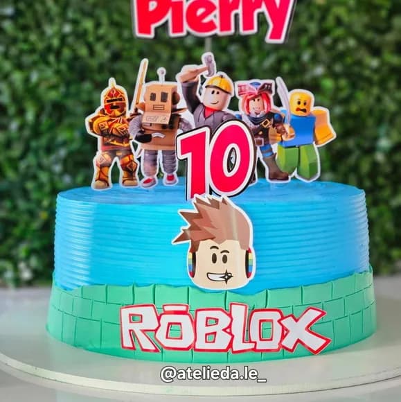 Topo de Bolo Roblox